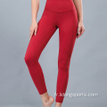 Vente chaude Femmes Pantalons de yoga personnalisés Leggings